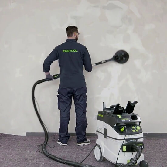 Szlifierka do gipsu FESTOOL PLANEX LHS 225-IP żyrafa i odkurzacz FESTOOL CTL 36E AC wynajem Poznań - BIS Wypożyczalnia Foto 10