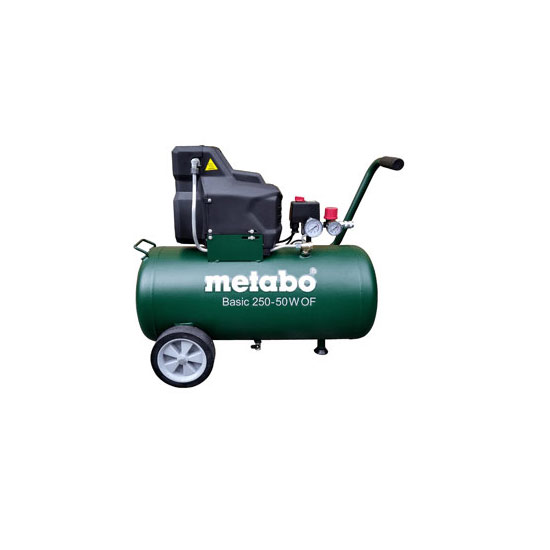 Kompresor (Sprężarka) Metabo Basic 250-24 W OF, 230V 8 bar, 24l wynajem Poznań - BIS Wypożyczalnia Foto 01